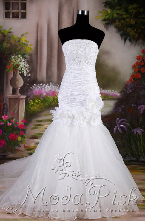 Королевское свадебное платье Русалка